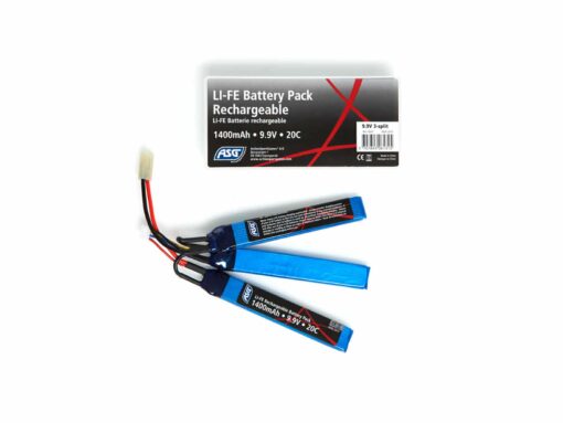 9.9V Battery, 1400mAh, Li-Fe, Sticks (18207)