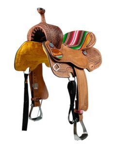Western Saddle – The “All-Fired” Barrel Racer