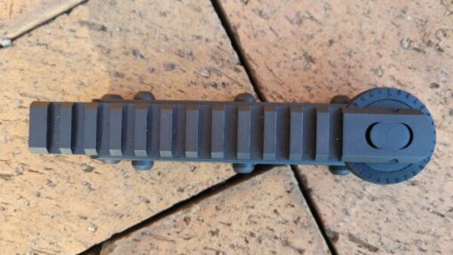 Minute of Angle (MOA) Adjustable Picatinny Rail – 0 to 110 MOA