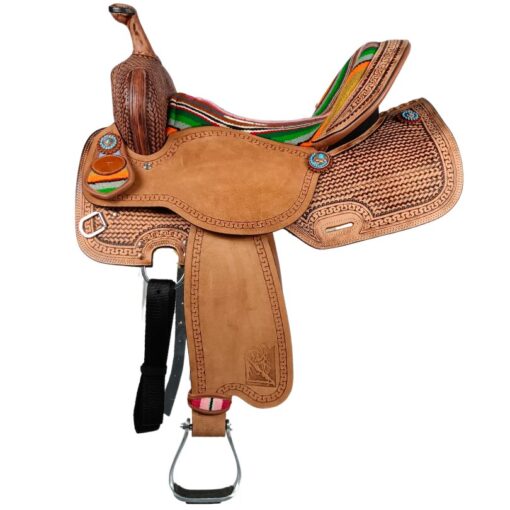 Western Saddle – The “All-Fired” Barrel Racer - Image 5
