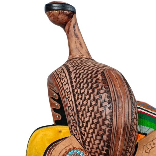 Western Saddle – The “All-Fired” Barrel Racer - Image 7