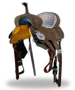 Western Saddle – The Ace-High Barrel Racer