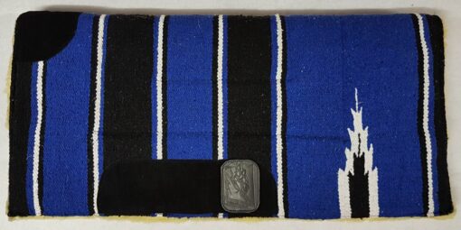 Pawnee Saddle Pad Royal Blue - Image 3