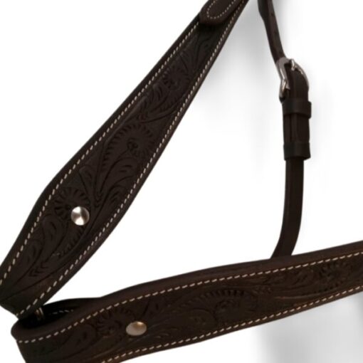 Carved Bridle with reins - Image 3