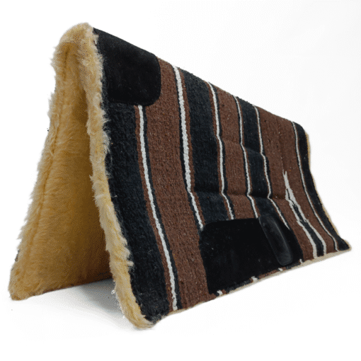 Pawnee Dark Brown Saddle Pad - Image 3