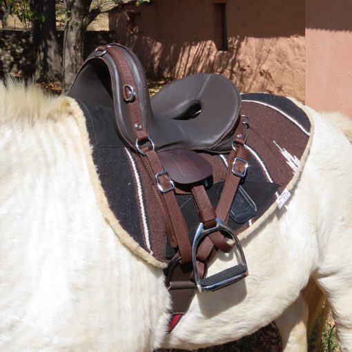 Kids Trail Saddle – McClellan Brown - Image 3