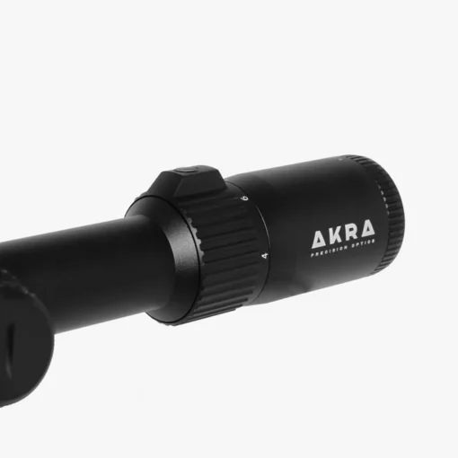 Akra GENESIS 4-16x44 FFP MRAD + 30mm Black Pro Mount - Image 2