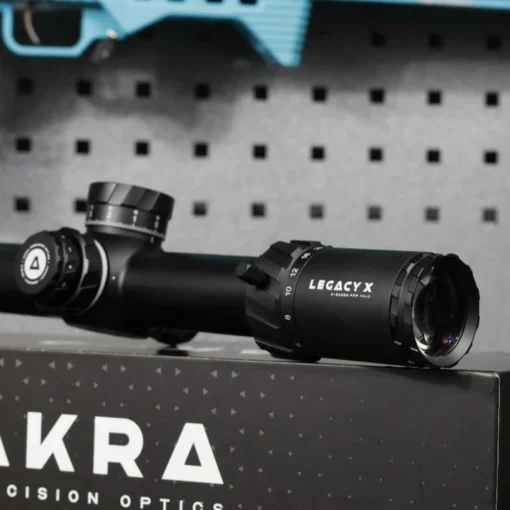 Akra LEGACY X 4-32x56 FFP MRAD + ORYX Pro Mount (Midnight Black) - Image 10