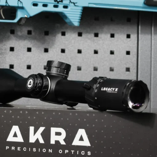 Akra LEGACY X 4-32x56 FFP MRAD + ORYX Pro Mount (Midnight Black) - Image 11
