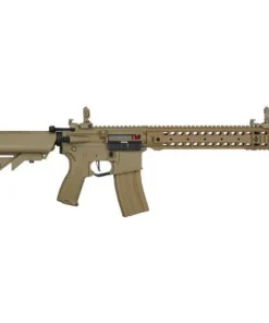 Lancer Tactical Hybrid M4 Carbine AEG Tan Gen 2 - LT-24TA12-G2-E