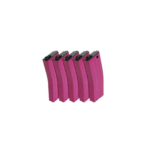 G&G 125R METAL MID-CAP MAGAZINE FOR GR16 (PINK) SINGLE - G-08-157