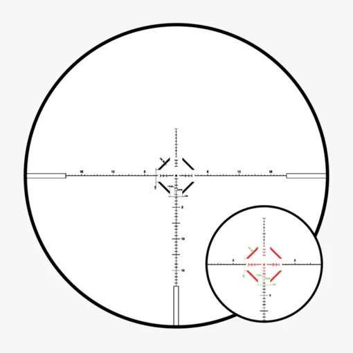 Akra ORIGIN 1-10x28 SFP MRAD+ 34mm Rings - Image 2