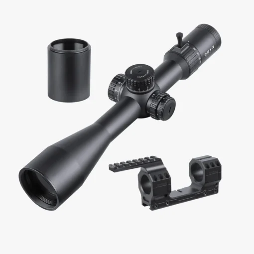 Akra ORYX 6-36X56 FFP MRAD Titanium Grey + 34mm Rings + ORIGIN X Unimount - Image 3