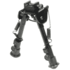LEAPERS UTG TACTICAL OP BIPOD, RUBBER FEET