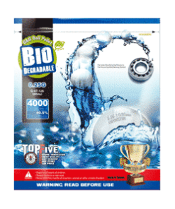 【G-07-126】4000 shots PACK 0.25G BIO-BB (white)