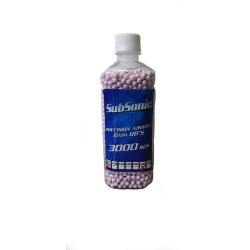 Subsonic 6mm Bio BB 0.28g 3000ct/Bottle Light Purple