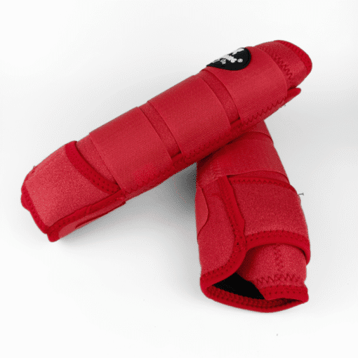 Front Shock-Absorbing Medicine Boots Red - Image 2