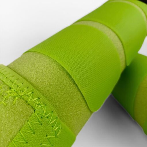 Front Shock-Absorbing Medicine Boots Lime Green - Image 4