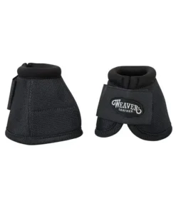 Weaver No-Turn Bell Boots – Black