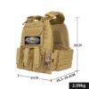WSTS Modular Plate Carrier Vest Outer Quick Release System Dura 1000D S-3XL