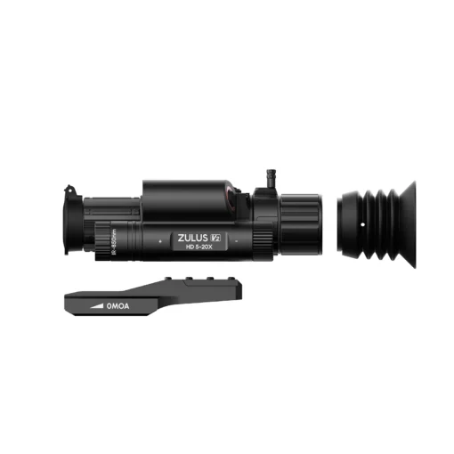 ZHD520R-V2 - ZULUS HD V2 5-20X Digital Night Vision Scope with Laser Rangefinder and Ballistic Calculator - Image 18