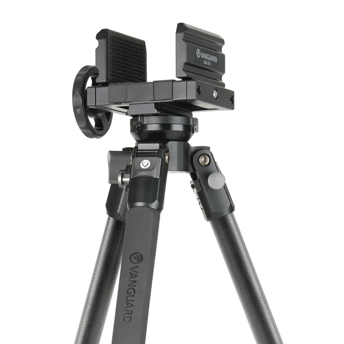 Vanguard Endeavour L 263CGM Carbon Shooting Tripod with GM-70 Rifle Clamp - Image 7