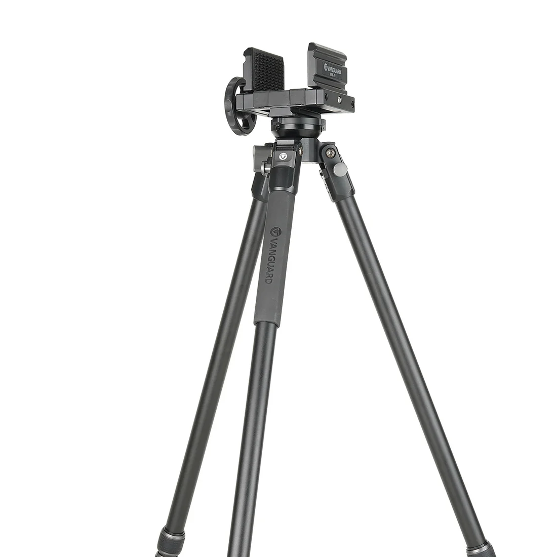 Vanguard Endeavor L 263AGM Aluminium Hunting/Shooting Tripod with GM-70 Rifle/Gun Clamp (12kg Load Capacity)