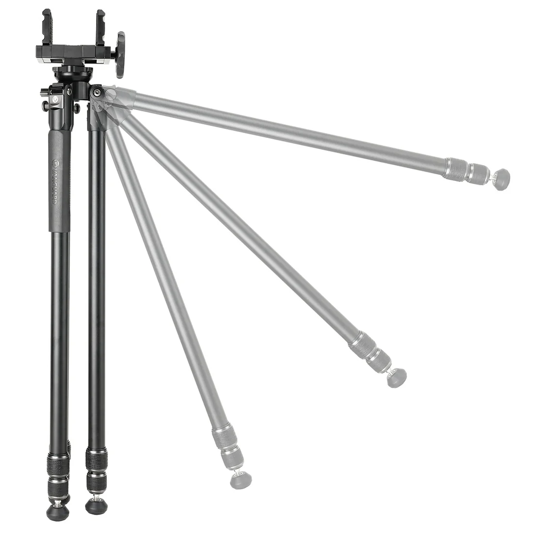 Vanguard Endeavor L 263AGM Aluminium Hunting/Shooting Tripod with GM-70 Rifle/Gun Clamp (12kg Load Capacity) - Image 9