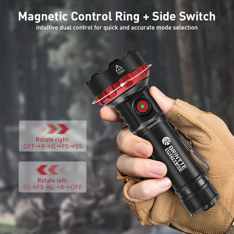 Brinyte T5X Spectra Blood Tracking and 5in 1 torch - Image 13