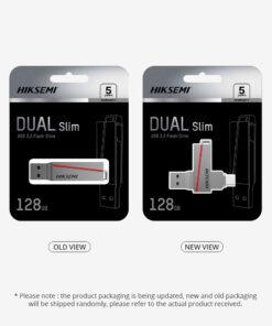 HIKSEMI DUAL SLIM 128GB USB3 TYPEC - Image 4