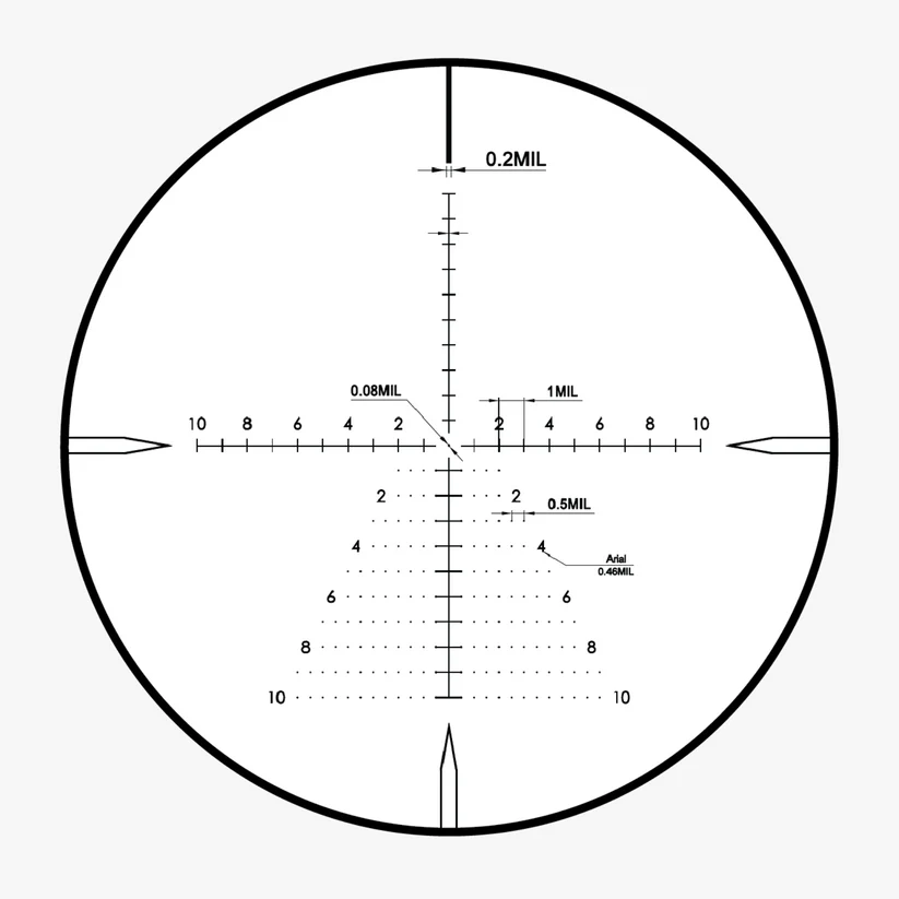 AKRA GENESIS 3-21x50 FFP MRAD HUNTER - Image 7