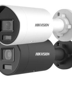 HIKVISION 4MP SMART HYBRID LIGHT WITH COLORVU FIXED MINI BULLET NETWORK CAMERA 2.8MM