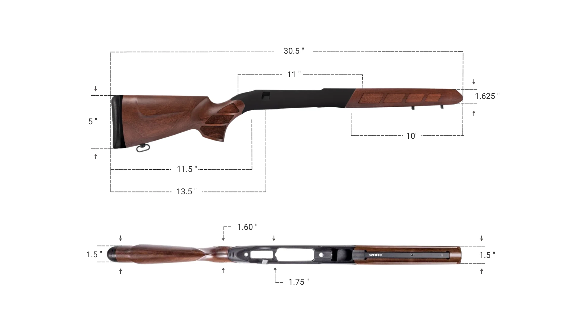 WOOX WILD MAN REM700 BDL SA WALNUT - Image 11