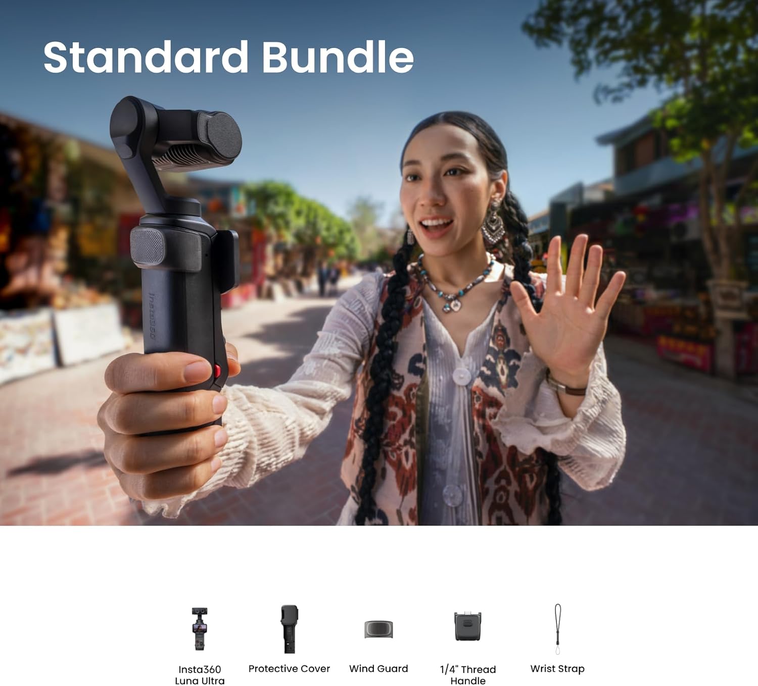 Insta360 Luna Ultra Standard Bundle Cosmic Black - Image 5