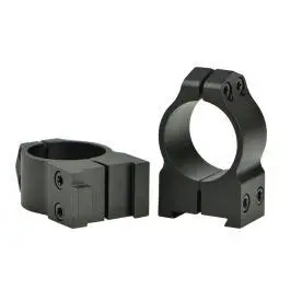 Warne 1 Inch CZ PA Medium Matte Rings