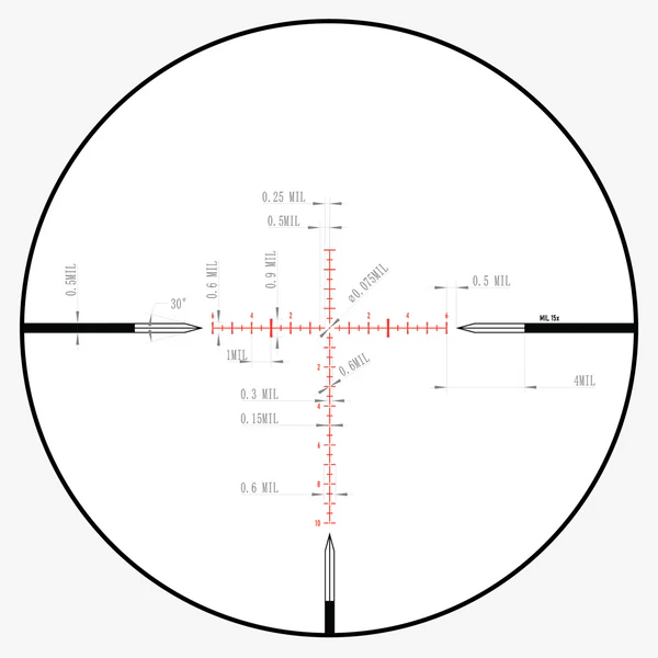 Akra GENESIS X 3-15x44 SFP MRAD - Image 3
