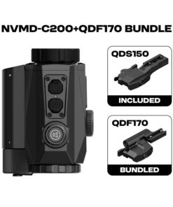 DNT NVMD-C200 Night Vision Multi-Purpose Device – Red Dot Magnifier, Standalone Scope, Clip-On, Action Camera with Charger and 2 x Batteries - Image 10