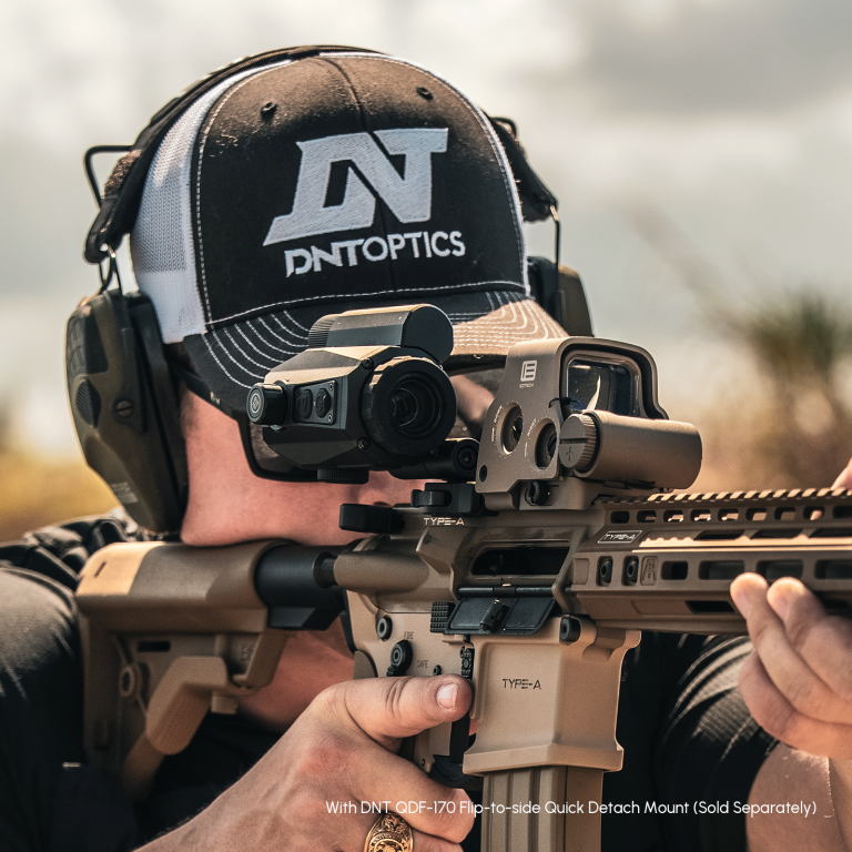 DNT NVMD-C200 Night Vision Multi-Purpose Device – Red Dot Magnifier, Standalone Scope, Clip-On, Action Camera with Charger and 2 x Batteries - Image 12