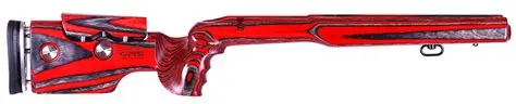 GRS Hybrid Savage 12 SA DM Rifle Stock | Black Red - Image 5