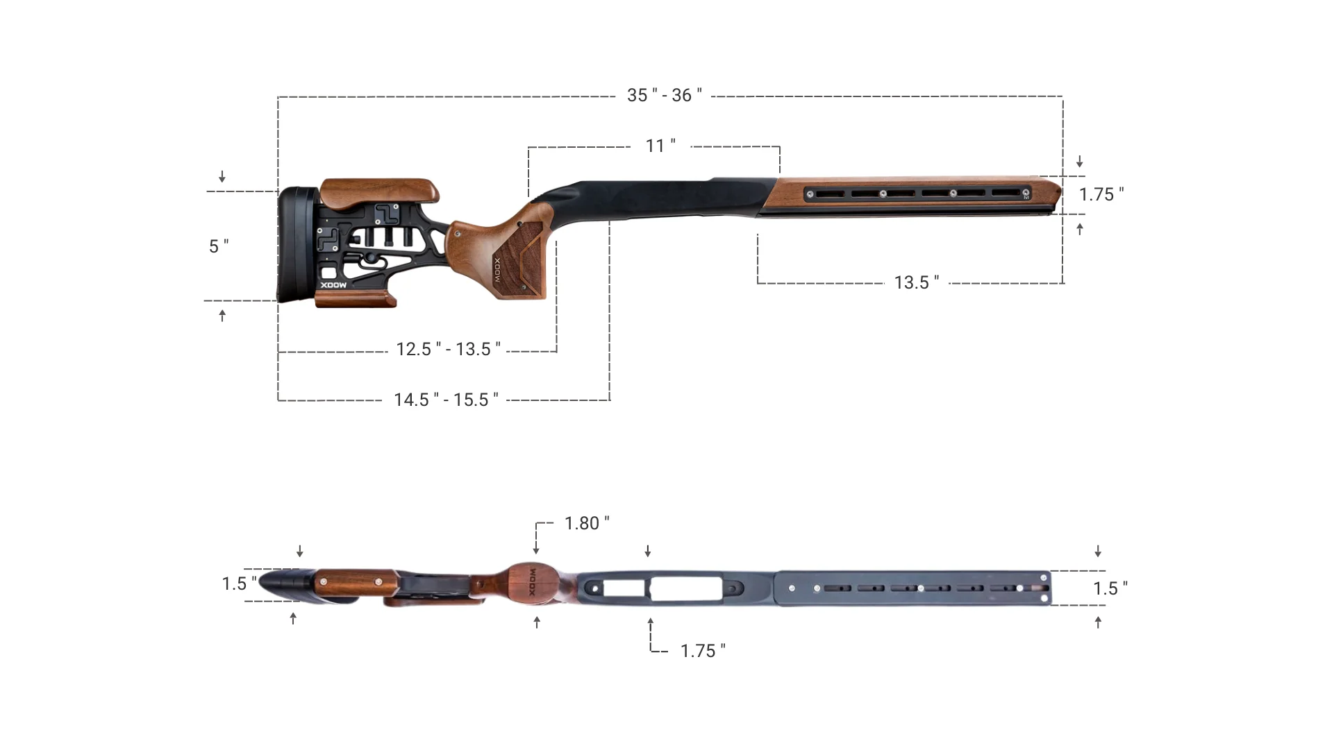 Woox FURIOSA ULTRA Walnut Rem 700 SA - Image 10