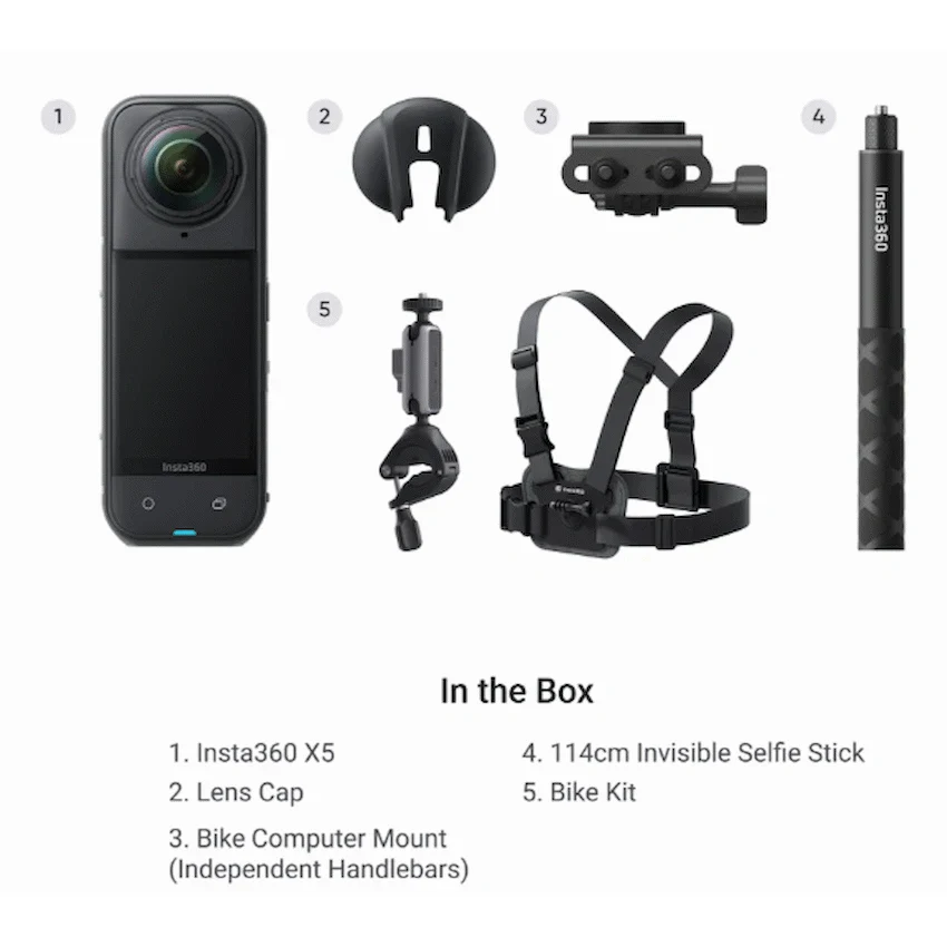 Insta360 X5 Cycling Bundle - Image 3
