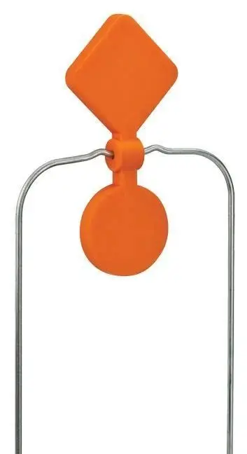 DuraSeal Double Hanging Target 40955 | Orange Spinner