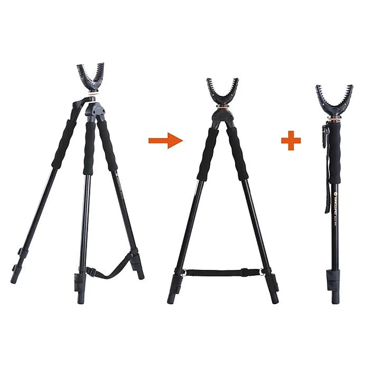 Vanguard QUEST T62U | 3-in-1 Aluminium Shooting Stick - Image 5