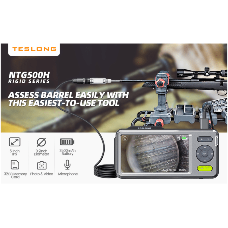 Testlong NTG500 Rifle Borescope with 5-inch IPS Screen - Image 5