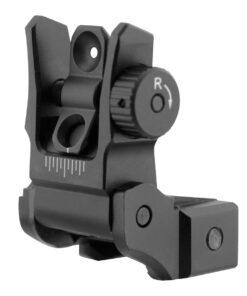 UTG Super Slim Flip Up Rear Sight | Picatinny Rail