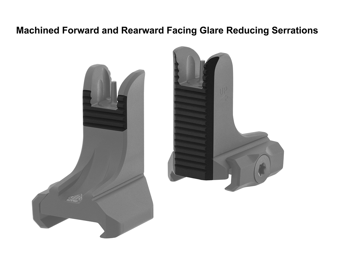 UTG Super Slim Fixed Front Low Profile Sight | Picatinny - Image 4