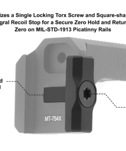 UTG Super Slim Fixed Front Low Profile Sight | Picatinny - Image 7