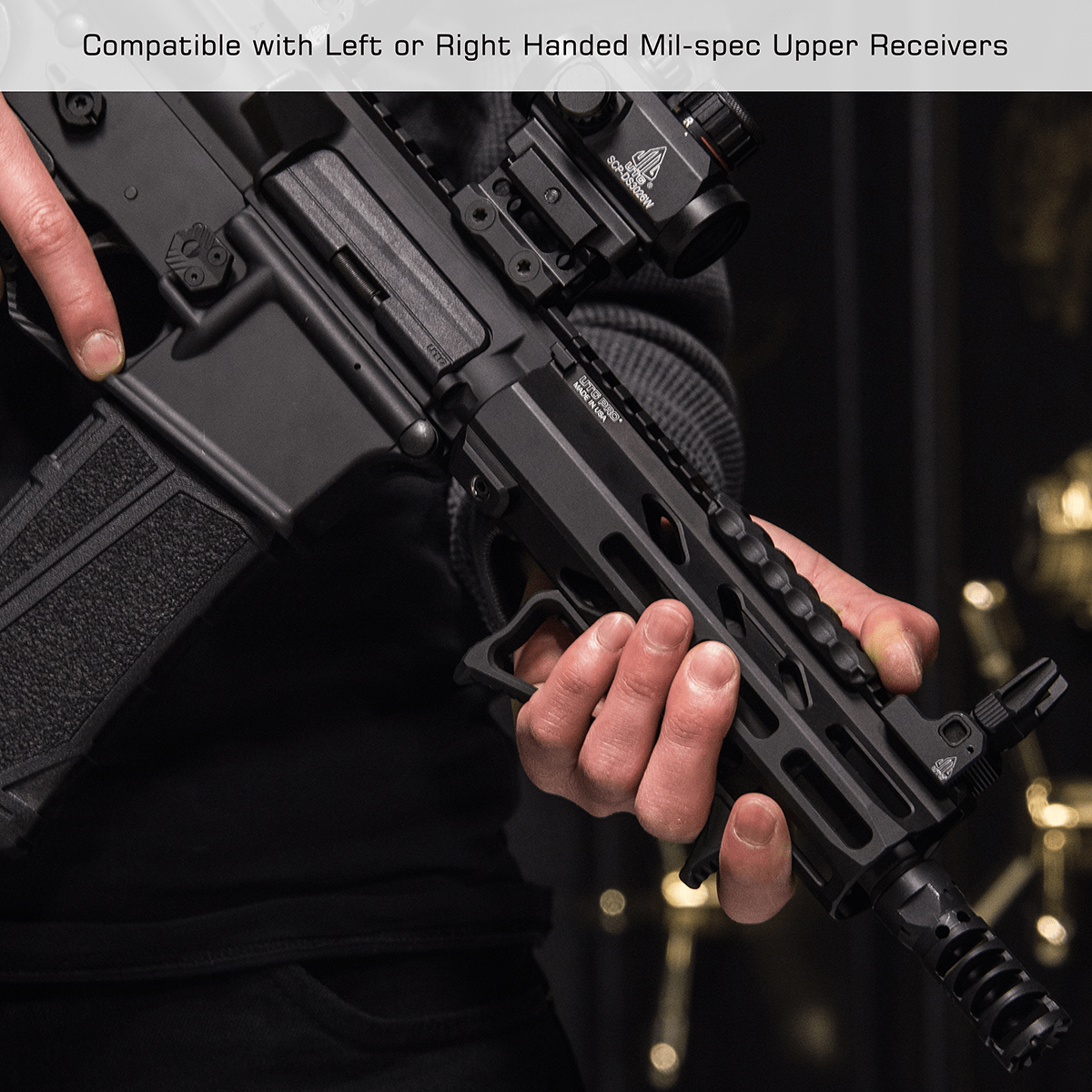 UTG AR15 Arwen M-LOK Handguard 10 Inch Black - Image 5