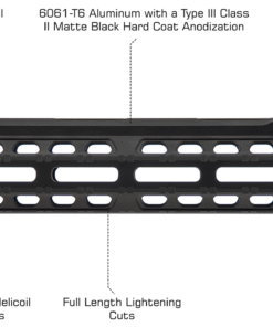UTG AR15 Forerunner M-LOK Handguard 10 Inch Black - Image 4