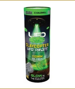 Caldwell ClayCopter UFO 110mm Glowing Targets – 50 Pack | 1243747
